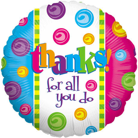 Thanks Marbles Mini Balloon (1 ct)