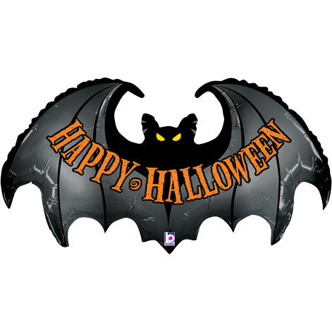 42" Spooky Bat Helium Shape