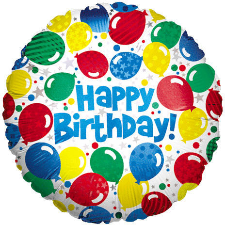 18" Birthday Balloons & Patterns