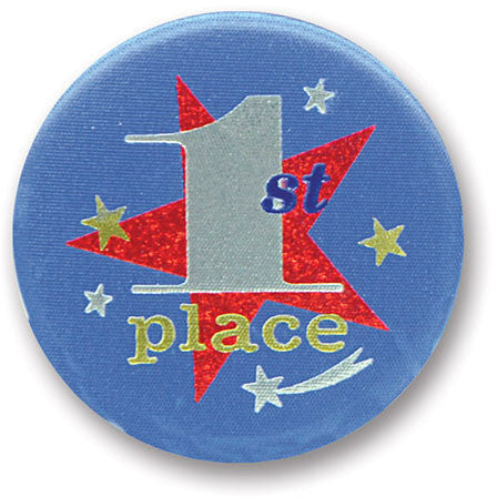 1st Place Satin Button