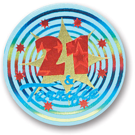 21 & Terrific Satin Button