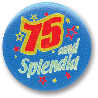 75 & Splendid Satin Button
