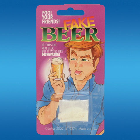 Fake Beer/Carded