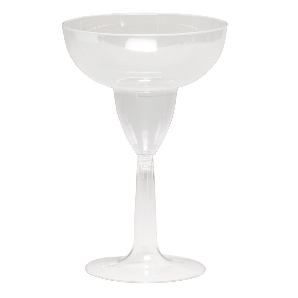Clear 12oz Plastic Margarita Glasses