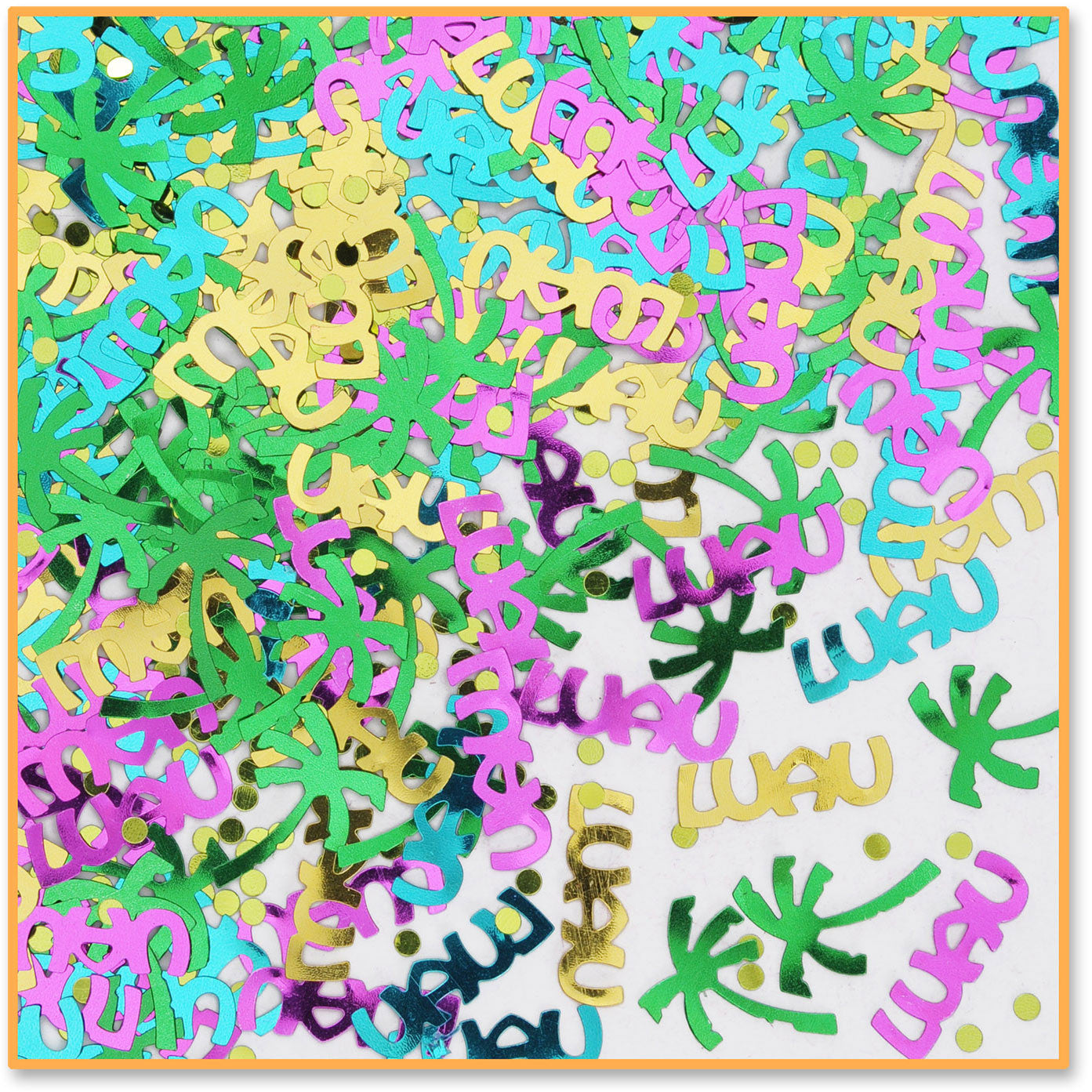 Luau Party Confetti