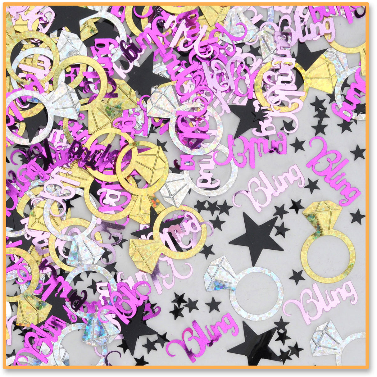 Diamond Ring Bling Confetti