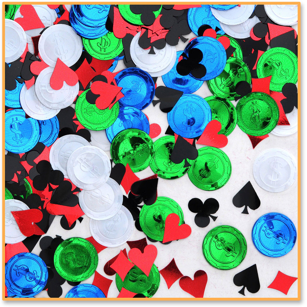 Poker Party Confetti