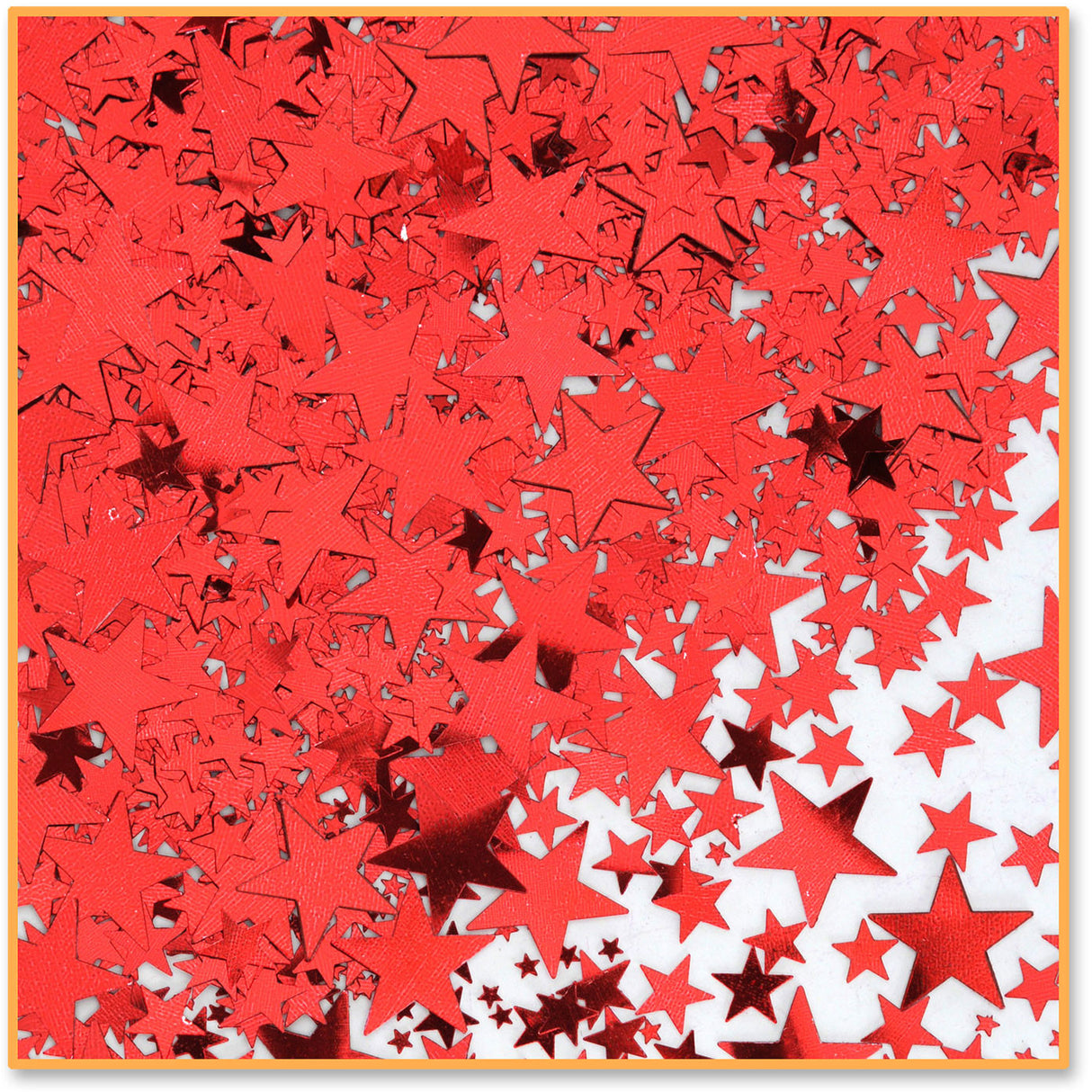 Red Stars Confetti