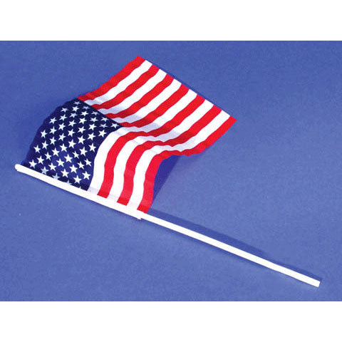 4" x 6" Cloth American Flags (6ct)