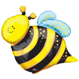 Happy Bee Helium Shape Flat