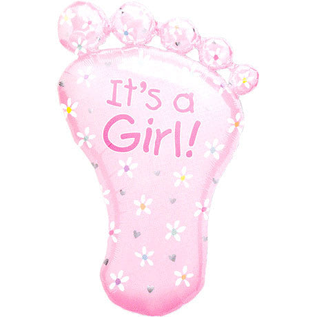 Foot It's A Girl Super Shape Flat