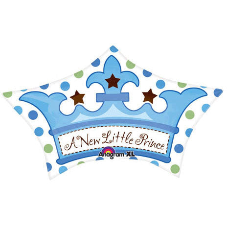 18" Little Prince Crown Flat Junior Shape