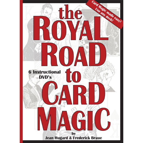 Royal Road To Card Magic Dvd Set (6 Dvds)