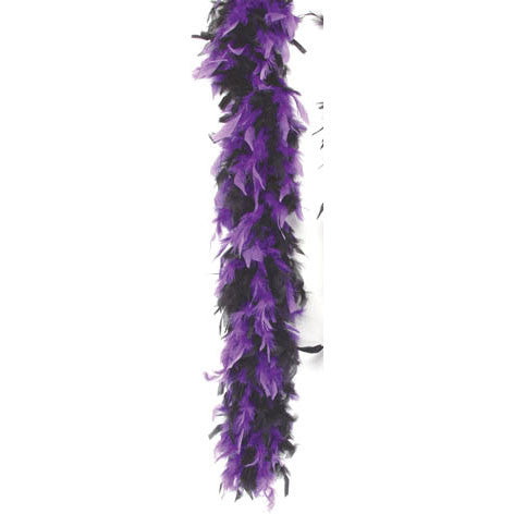 Purple/Black Boa 72
