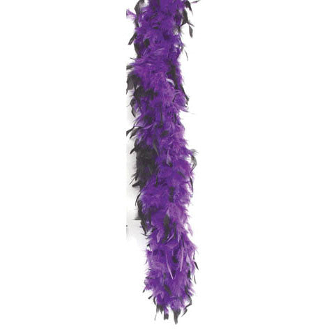 Purple/Black Tips Boa 72