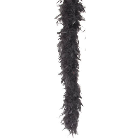 Feather Boa - 72" - Black