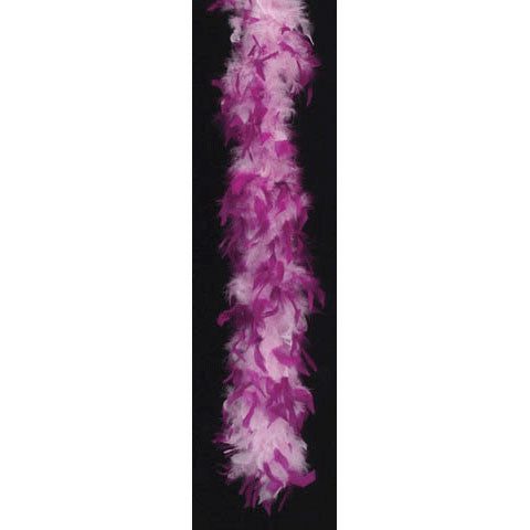 Pink/Purple Tips Boa 72"