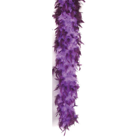 Orchid/Purple Tips Boa 72"