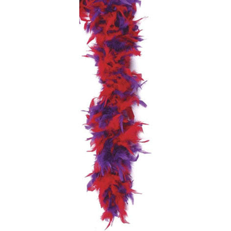 Red/Purple Boa 72"