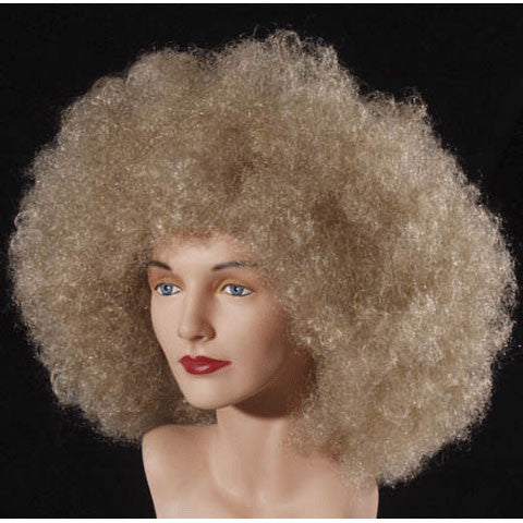 Economy Blonde Afro Wig