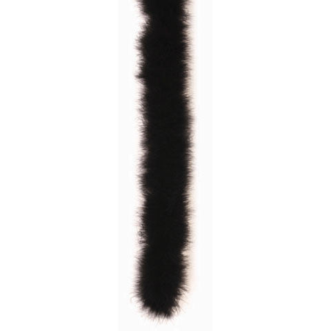 Black Marabou Boa 72"
