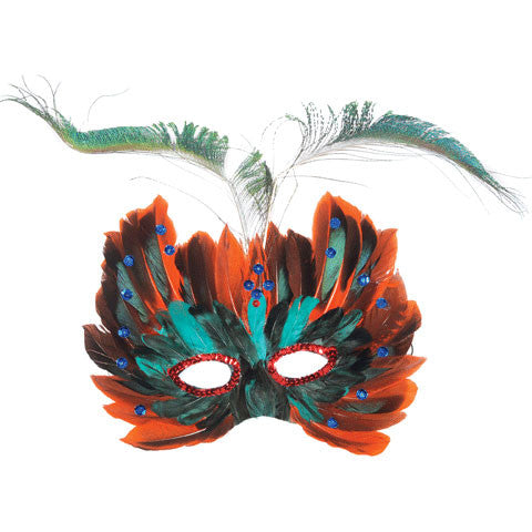 Mystical Feather Mask