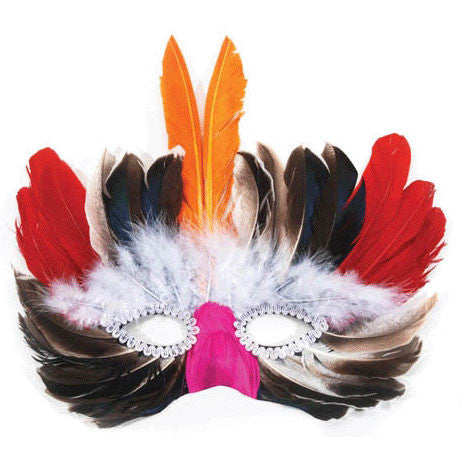 Cockatiel Feather Mask