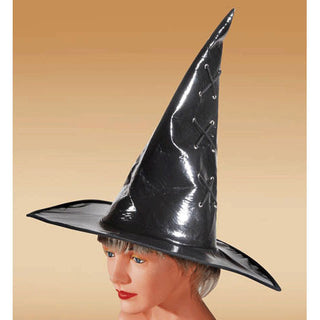 Black Vinyl Witch Hat
