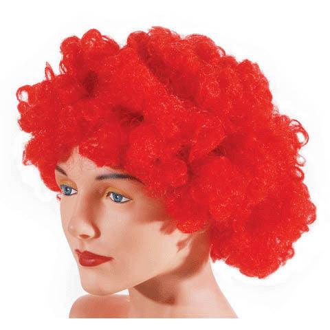 Red Economy Curl Wig