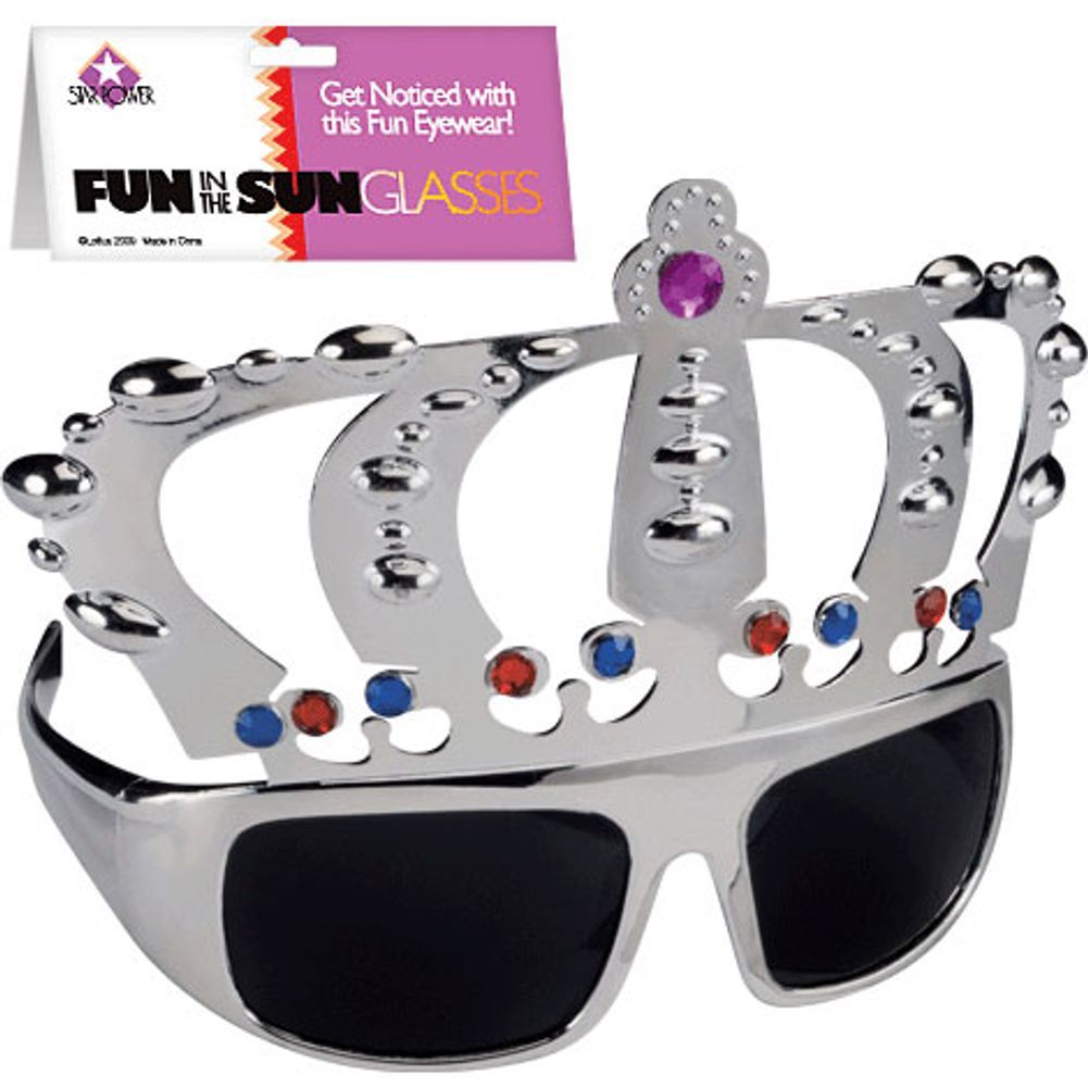Silver Crown Sunglasses