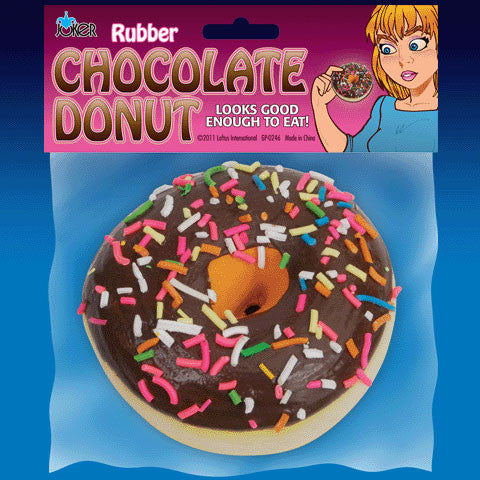 Rubber Chocolate Donut