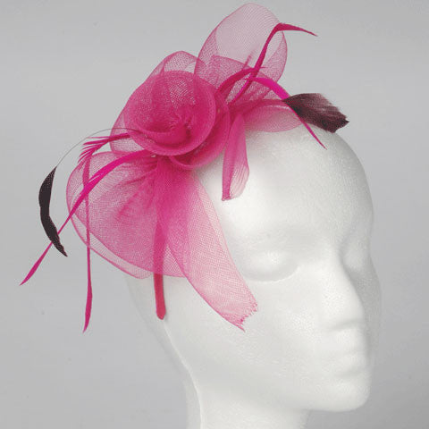 Pink Headband With Flower