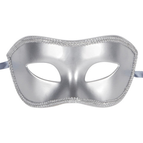 Silver Half Mask