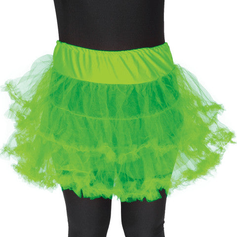LIME GREEN TUTU ADULT