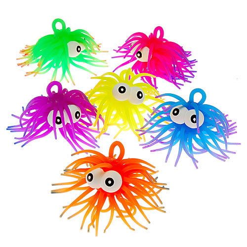 Two Tone Puffers with Eyes