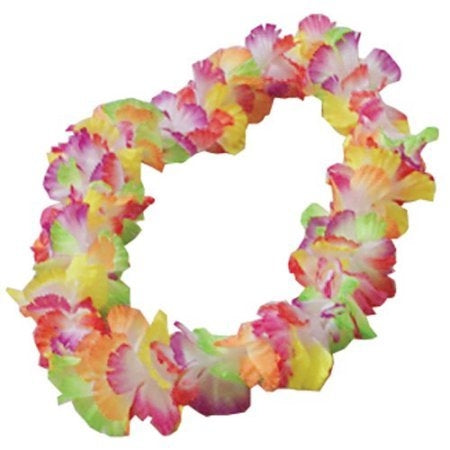 Large Petal Rainbow Leis (12ct)