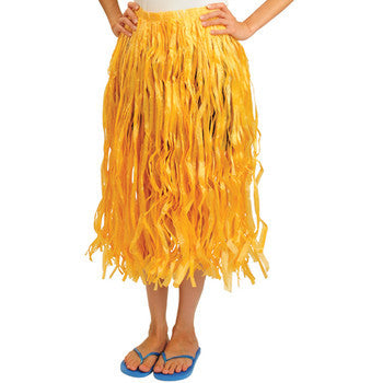 Adult Natural Plastic Hula Skirt (1ct)