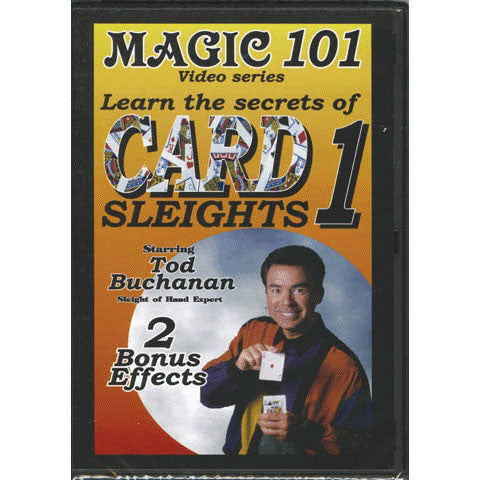 Card Sleights Dvd Magic 101