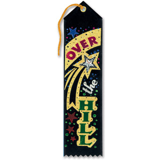 Over-The-Hill Jeweled Ribbon