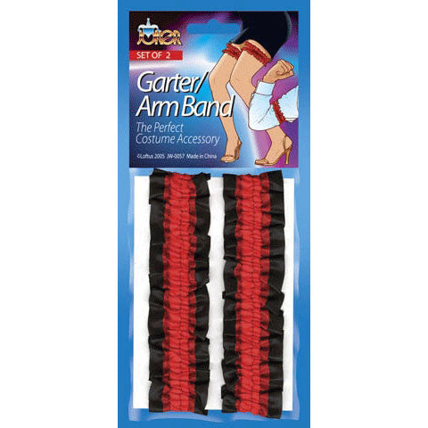 Can-Can Garter Black/Red