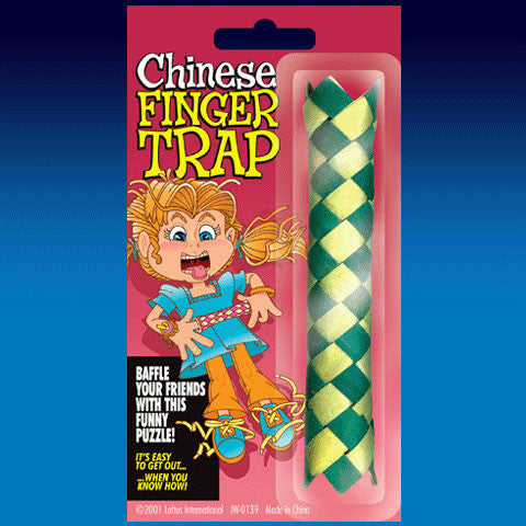 Chinese Finger Traps Carded