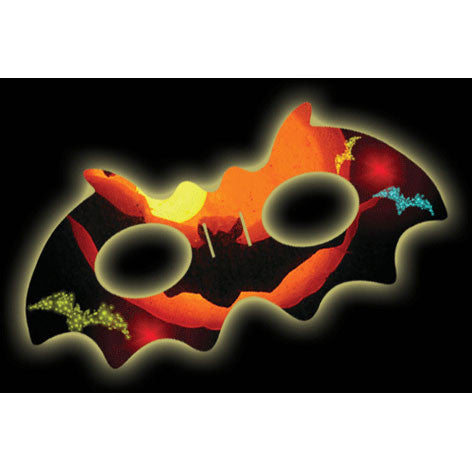 Orange Bat Glow Mask