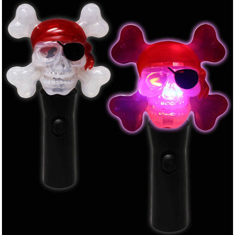 8" Light Up Pirate Spinner Wand
