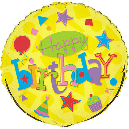 18" Birthday Fun Unique