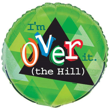 18" Over It-the Hill