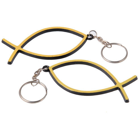 Fish Symbol Keychains
