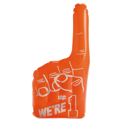 Orange Number 1 Hand Inflates