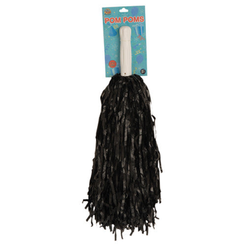 Black Pom Poms