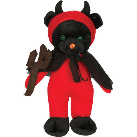 15" Devil Bear With Fork