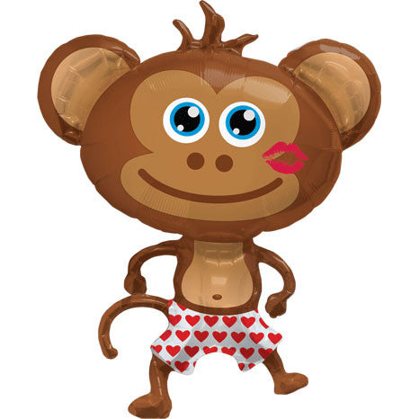 41" Hunky Monkey Helium Shape